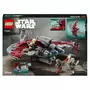 LEGO LEGO Star Wars La Navette T-6 d’Ahsoka Tano 75362, Vaisseau Lance-Tenons, 4 Personnages