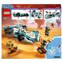 Voir la diapositive 2 : LEGO NINJAGO 71791 - La Voiture de Course Spinjitzu : le Pouvoir du Dragon de Zane, Jouet Modèle Réduit avec Rotation et 4 Minifigurines, Cadeau Enfants Dès 7 Ans