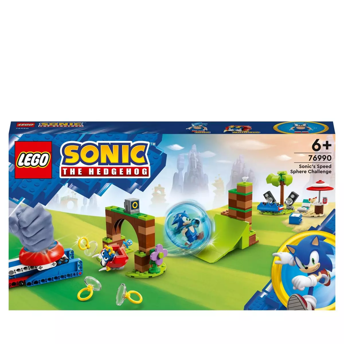 LEGO LEGO Sonic the Hedgehog 76990 Sonic et le Défi de la Sphère