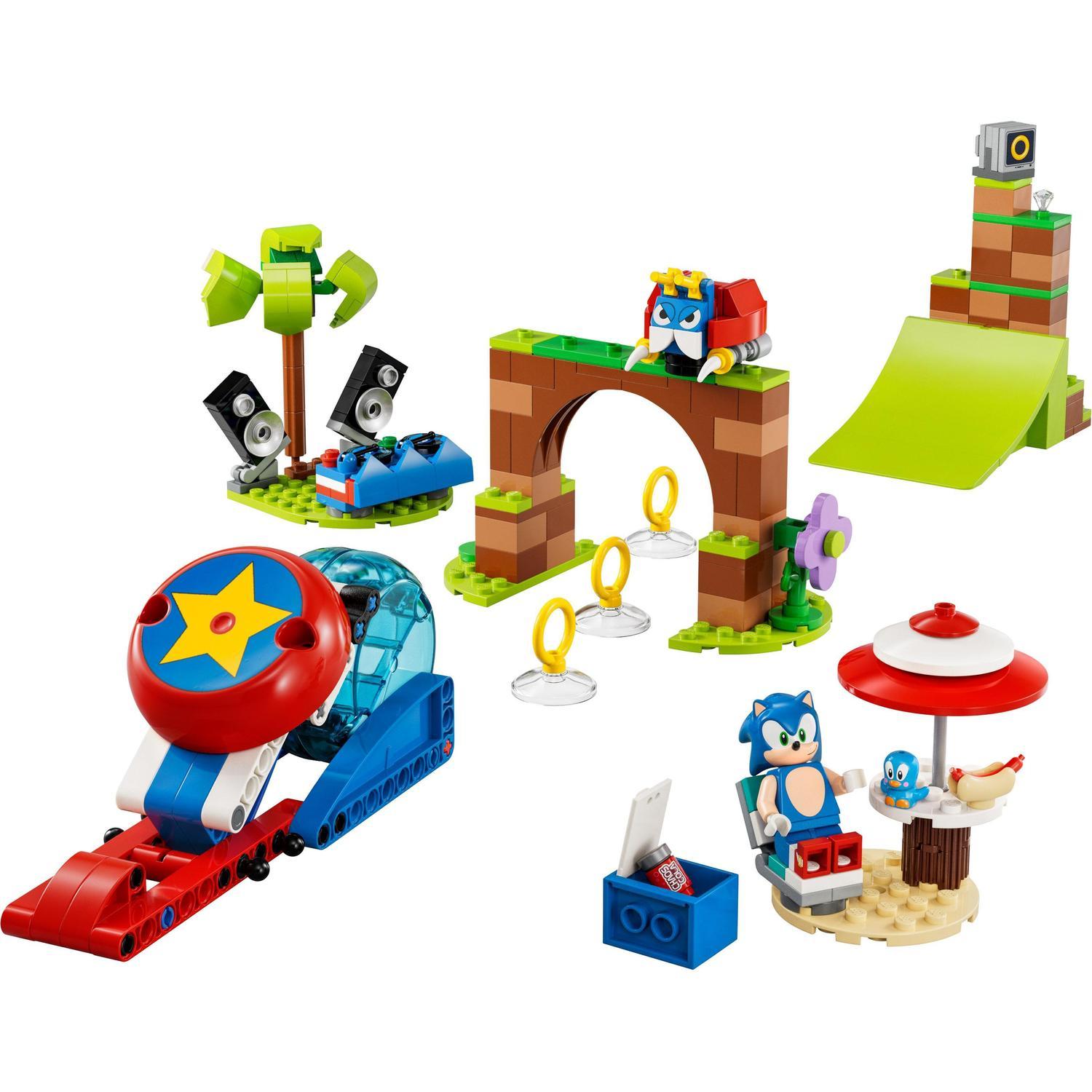 Voir la diapositive 2 : LEGO LEGO Sonic the Hedgehog 76990 Sonic et le Défi de la Sphère de Vitesse, Jouet pour Enfants avec Figurines