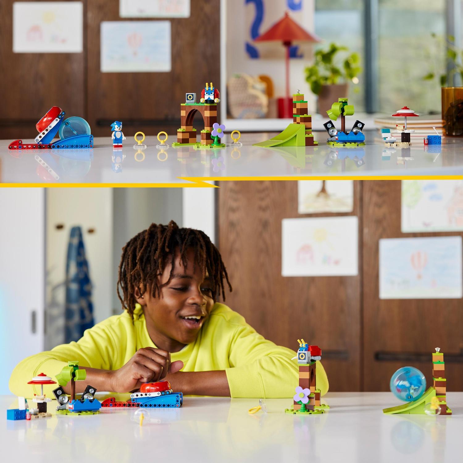 Voir la diapositive 7 : LEGO LEGO Sonic the Hedgehog 76990 Sonic et le Défi de la Sphère de Vitesse, Jouet pour Enfants avec Figurines