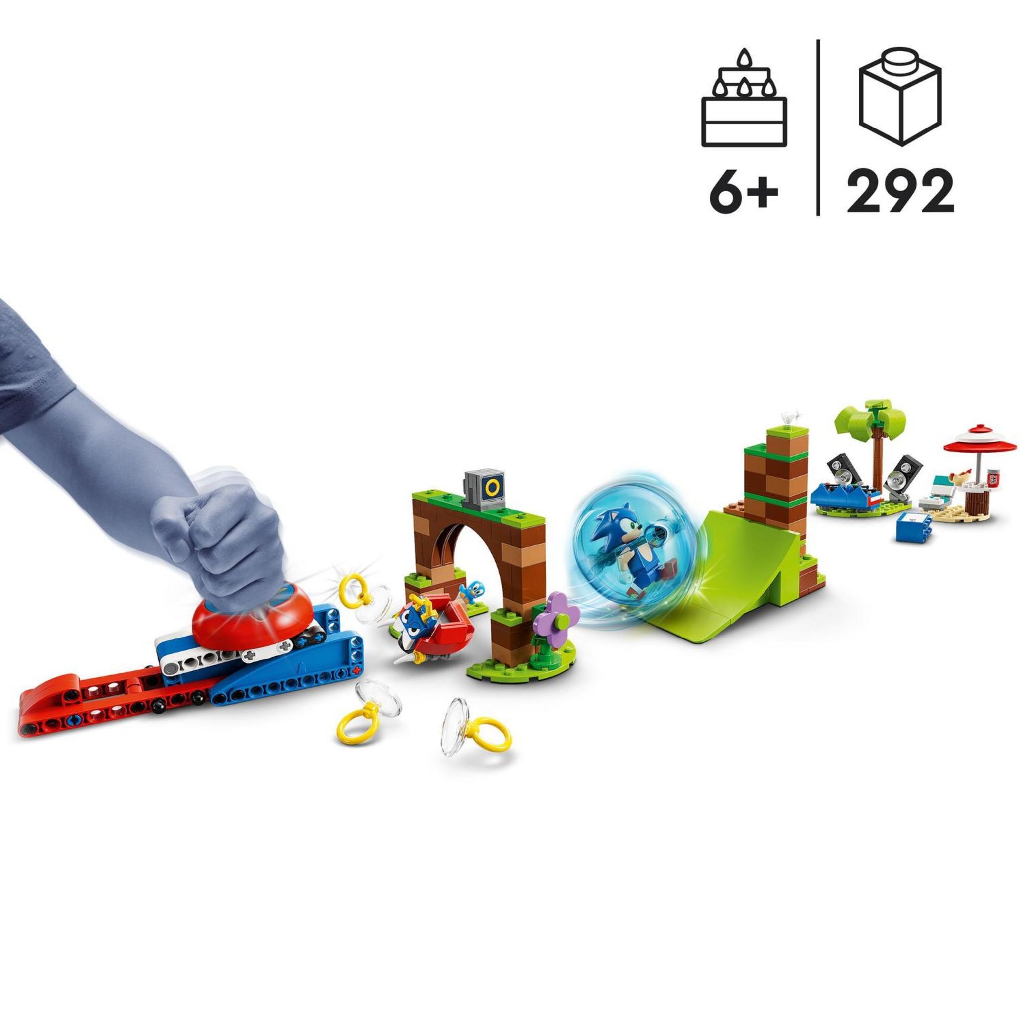 Voir la diapositive 7 : LEGO LEGO Sonic the Hedgehog 76990 Sonic et le Défi de la Sphère de Vitesse, Jouet pour Enfants avec Figurines