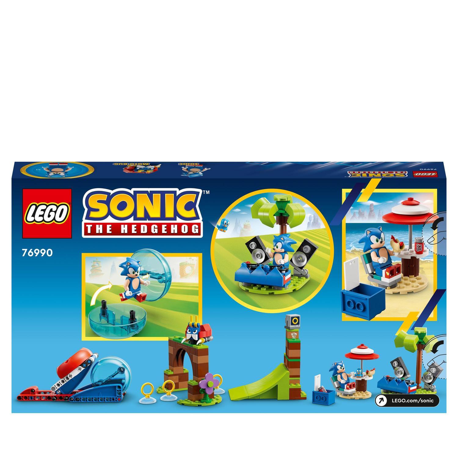 Voir la diapositive 8 : LEGO LEGO Sonic the Hedgehog 76990 Sonic et le Défi de la Sphère de Vitesse, Jouet pour Enfants avec Figurines