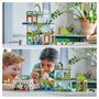 Voir la diapositive 3 : LEGO City 60365 - L'Immeuble d'Habitation, Maquette Modulaire avec Chambres, Magasin, Jouet de Vélo et 6 Minifigurines