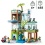 LEGO City 60365 - L’Immeuble d’Habitation, Maquette Modulaire avec Chambres, Magasin, Jouet de Vélo et 6 Minifigurines