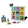 Voir la diapositive 8 : LEGO Disney 43221 - 100 Ans d'Icônes Disney, Set de Création d'Art Mural de Personnages, 72 Motifs de Mosaïque Amusants à Créer, Incluant la Minifigurine de Mickey Mouse