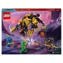 LEGO NINJAGO 71790 - Le Chien de Combat Dragon Imperium, Jouet de Ninja avec Monstre, Figurine Mythique Articulée et 3 Minifigurines