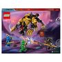 Voir la diapositive 2 : LEGO NINJAGO 71790 - Le Chien de Combat Dragon Imperium, Jouet de Ninja avec Monstre, Figurine Mythique Articulée et 3 Minifigurines