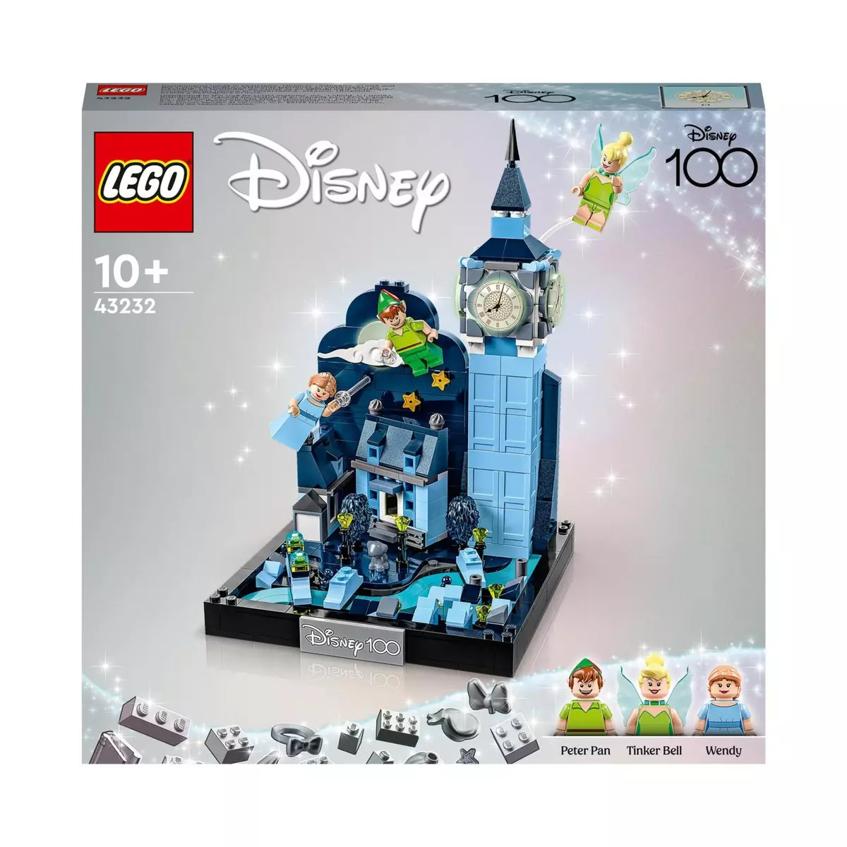LEGO LEGO Disney 43232 Le Vol de Peter Pan et Wendy au-dessus de