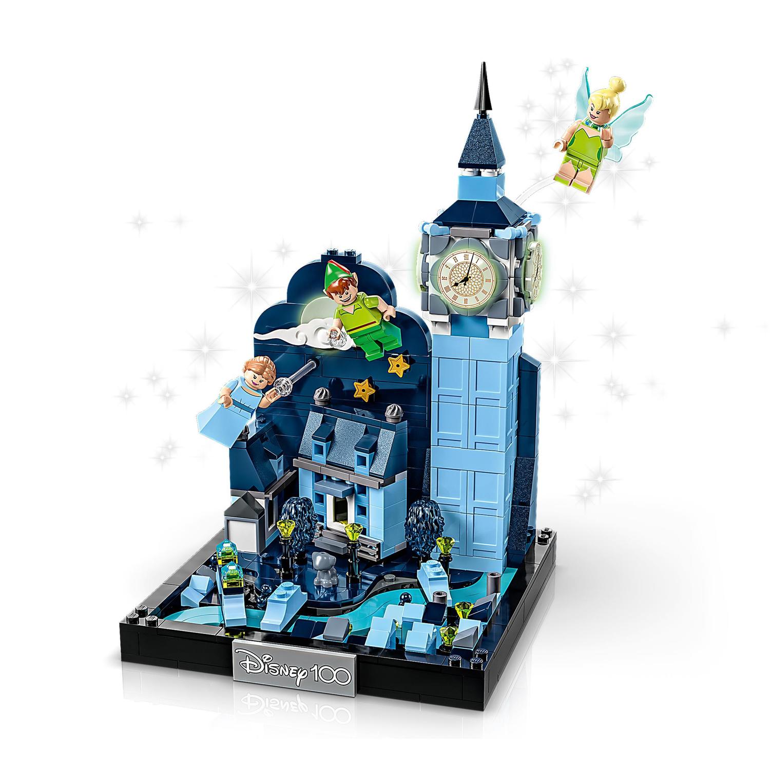 Voir la diapositive 6 : LEGO LEGO Disney 43232 Le Vol de Peter Pan et Wendy au-dessus de Londres, Maquette Big Ben, avec Fée Clochette