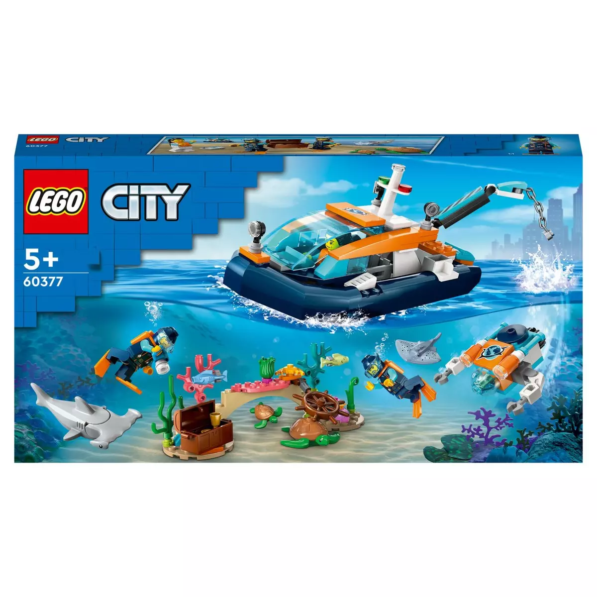 LEGO City 60379 Sous-Marin d'Exploration