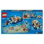 Voir la diapositive 2 : LEGO City 60377 - Le Bateau d'Exploration Sous-Marine, Jouet avec Mini Sous-Marin, Requin, Crabe, Tortue, Raie et Figurines Animaux Marins, Set de Plongée Sous-Marine