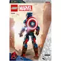 LEGO LEGO Marvel 76258 La Figurine de Captain America avec Bouclier, Jouet et Décoration Avengers