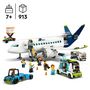 Voir la diapositive 7 : LEGO LEGO City 60367 L'Avion de Ligne, Jouet avec Bus de l'Aéroport, Remorqueur, Camion à Bagages et 9 Minifigurines
