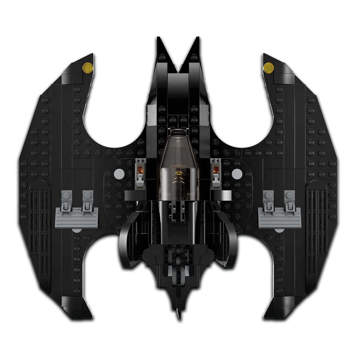 Voir la diapositive 4 : LEGO LEGO DC 76265 Batwing : Batman Contre le Joker, Jouet d'Avion Iconique du Film 1989 avec 2 Minifigurines