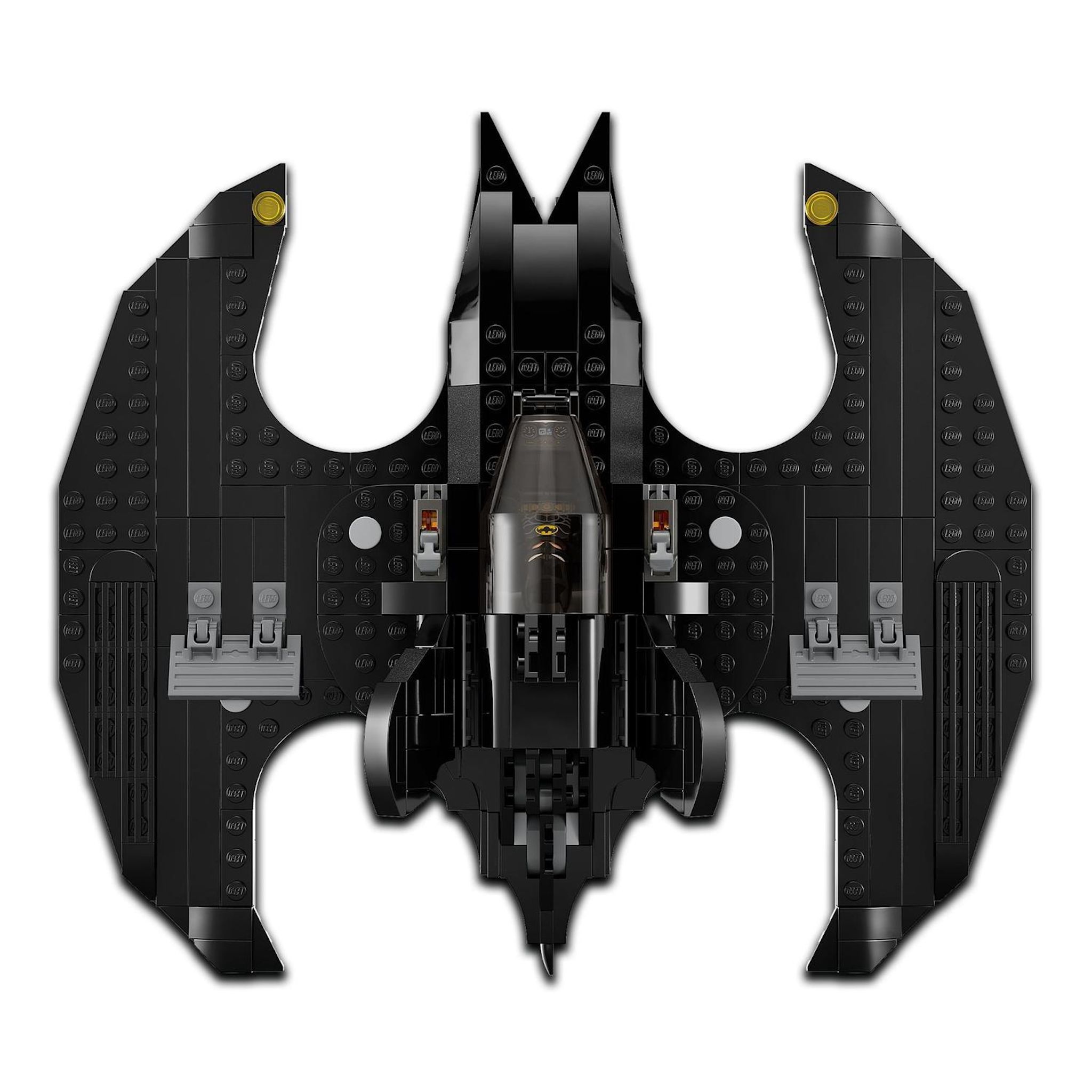Voir la diapositive 4 : LEGO LEGO DC 76265 Batwing : Batman Contre le Joker, Jouet d'Avion Iconique du Film 1989 avec 2 Minifigurines