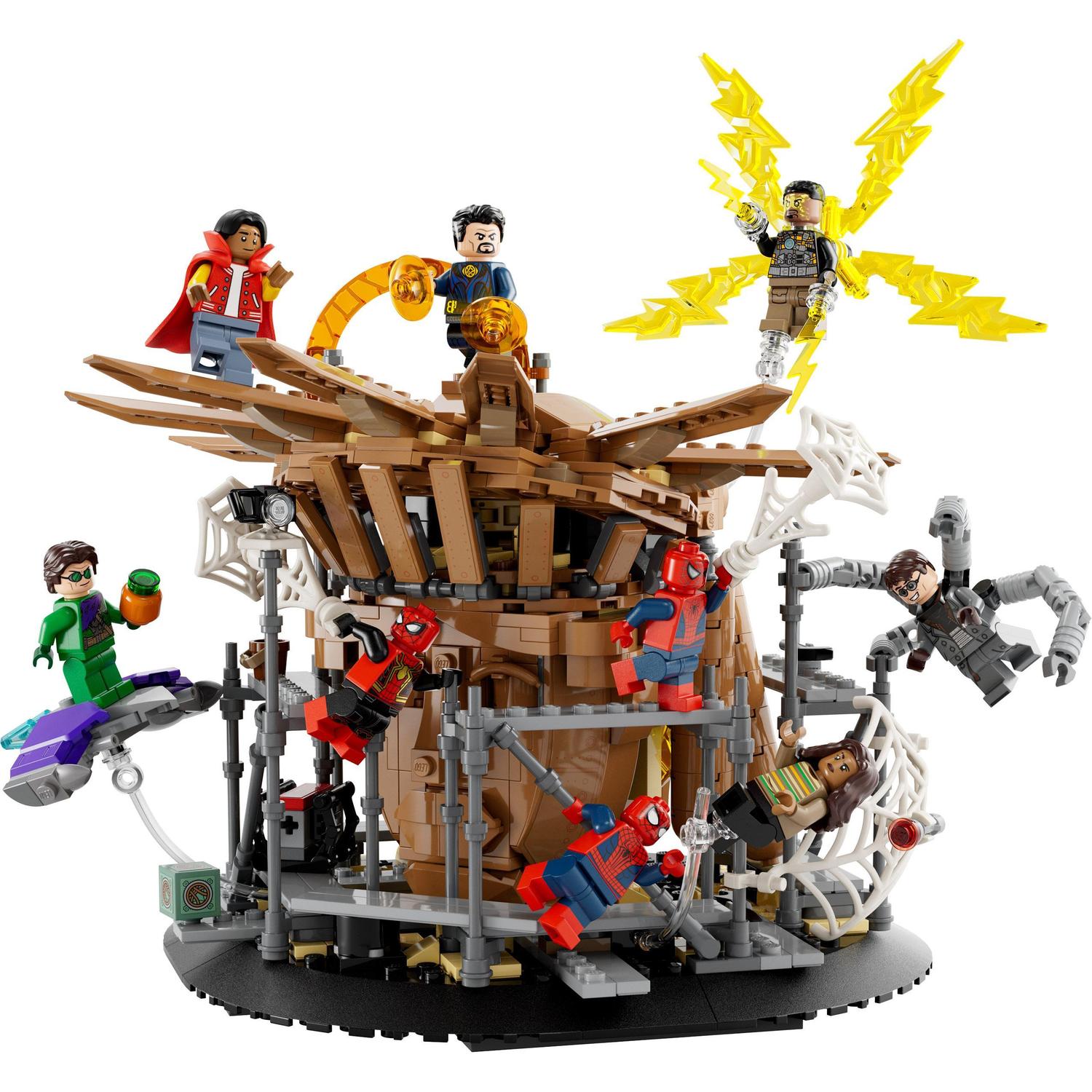 Voir la diapositive 8 : LEGO LEGO Marvel 76261 Le Combat Final de Spider-Man : No Way Home, Jouet avec 3 Peter Parkers, Bouffon Vert, Electro