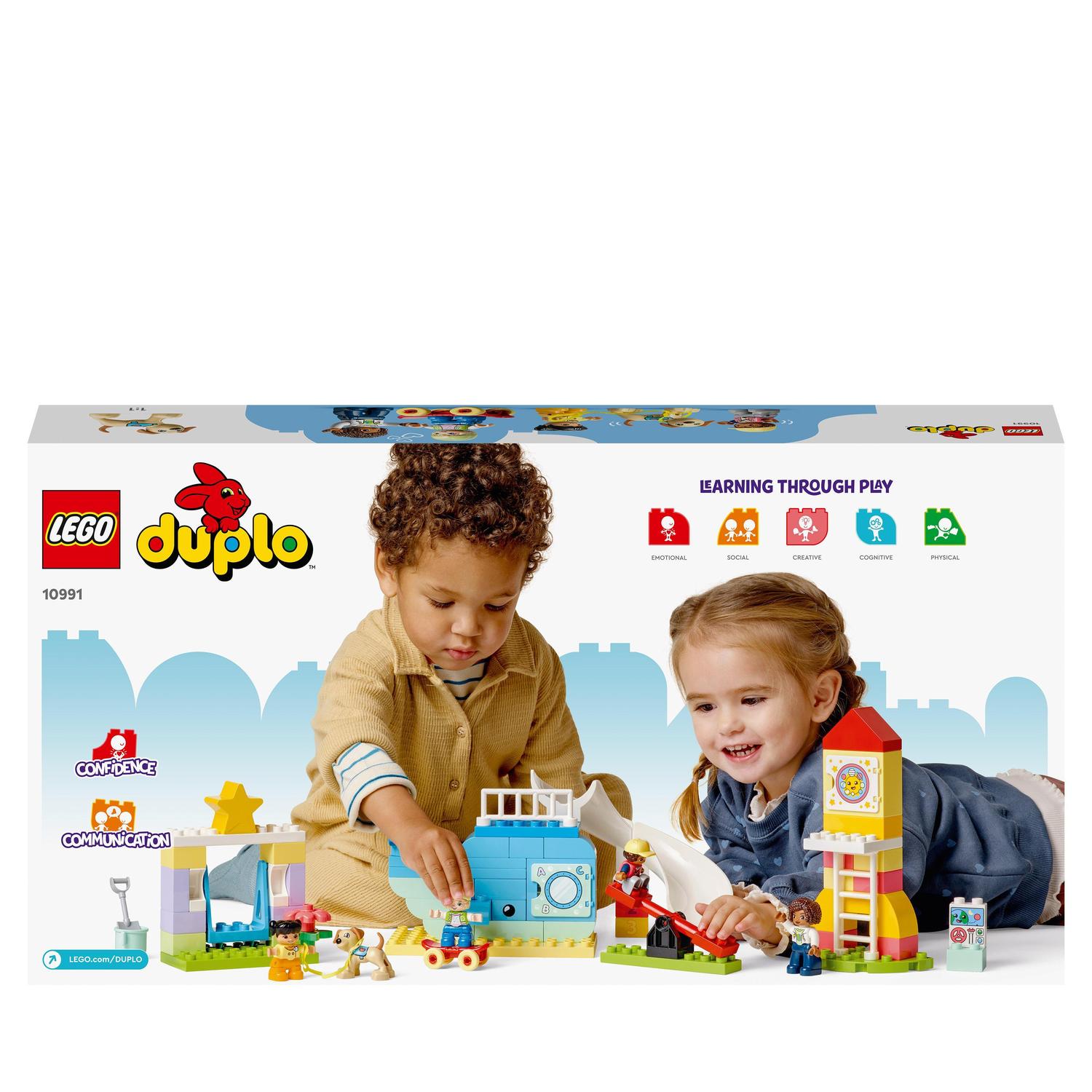 Voir la diapositive 2 : LEGO DUPLO 10991 - L'aire de jeux des enfants