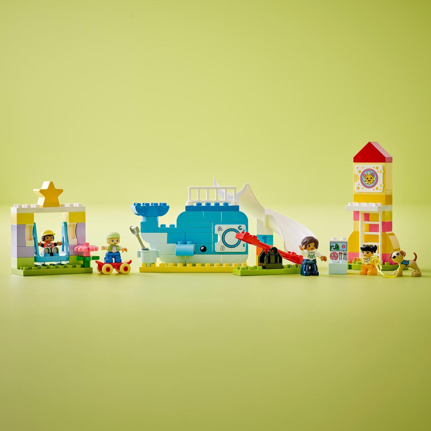 Voir la diapositive 4 : LEGO DUPLO 10991 - L'aire de jeux des enfants
