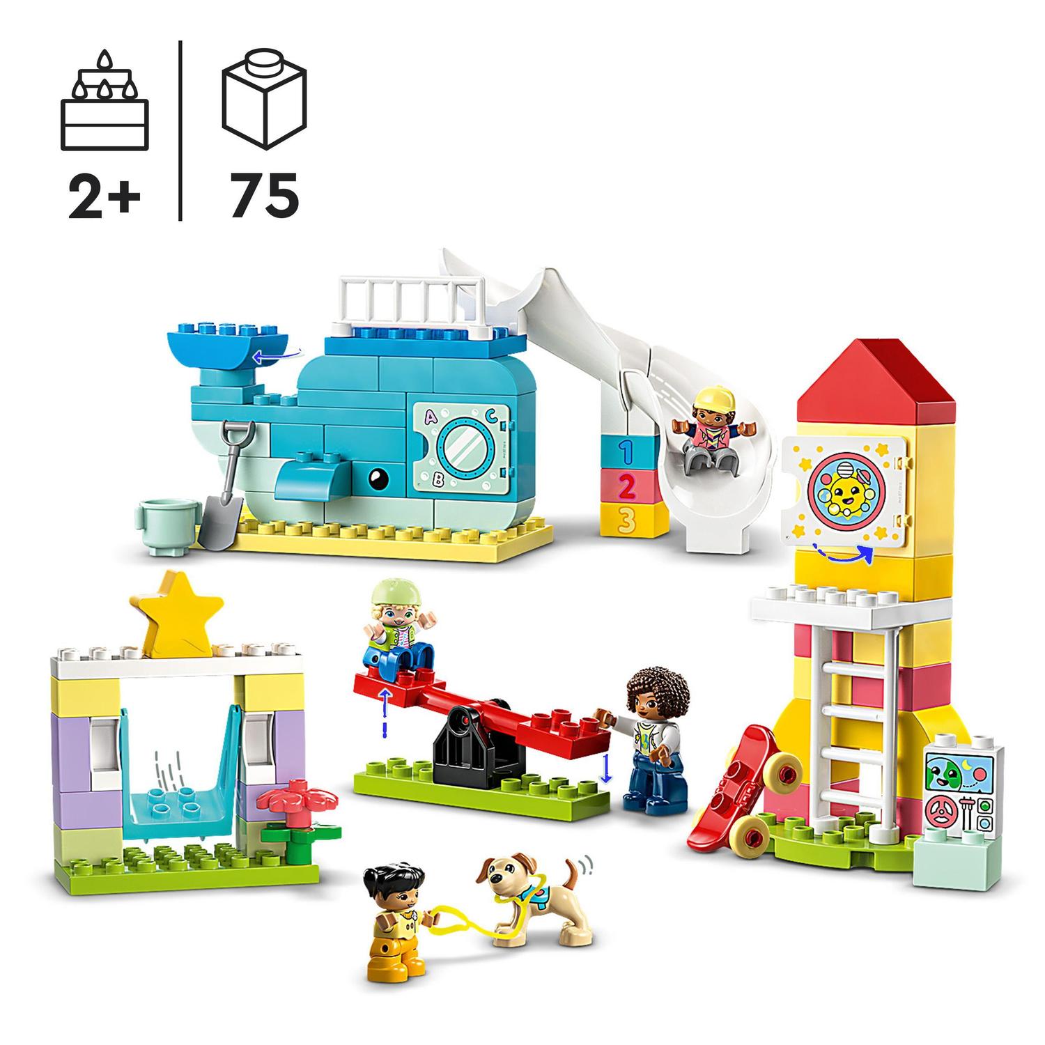 Voir la diapositive 7 : LEGO DUPLO 10991 - L'aire de jeux des enfants