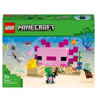 Lego Minecraft n°21177 - L'embuscade du Creeper avec Steve, Bébé Cochon et  Poulet, 7 ans et + –
