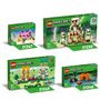 Voir la diapositive 3 : LEGO LEGO Minecraft 21247 La Maison Axolotl, Jouets pour Enfants avec Zombie, Dauphin et Poisson