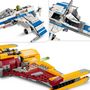 Voir la diapositive 5 : LEGO LEGO Star Wars L'E-Wing de la Nouvelle République Contre le Chasseur de Shin Hati 75364