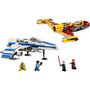 Voir la diapositive 8 : LEGO LEGO Star Wars L'E-Wing de la Nouvelle République Contre le Chasseur de Shin Hati 75364