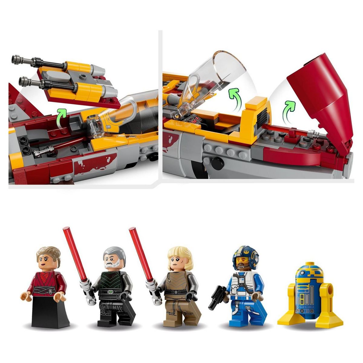 LEGO LEGO Star Wars L'E-Wing de la Nouvelle République Contre le Chasseur de Shin Hati 75364