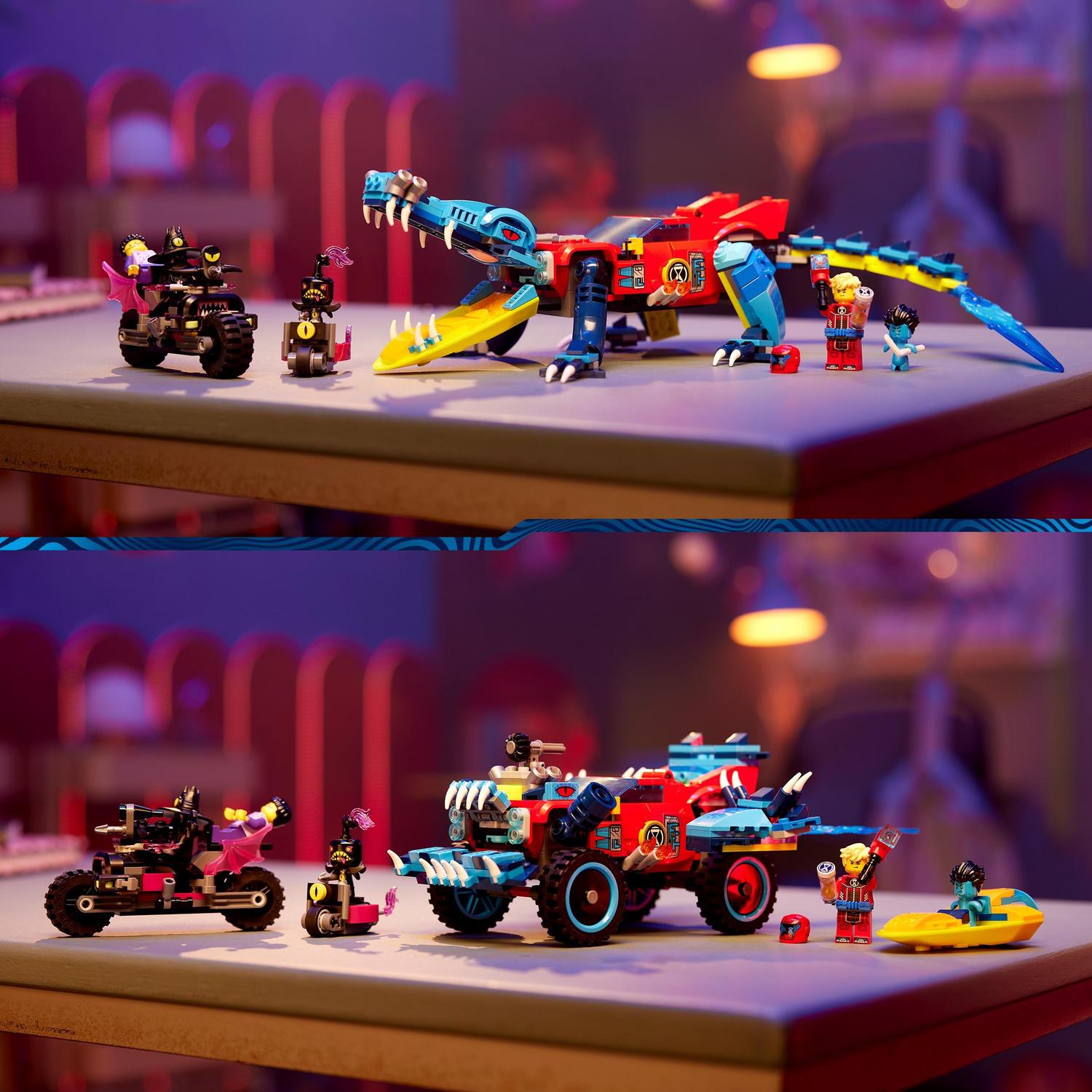 Voir la diapositive 4 : LEGO LEGO DREAMZzz 71458 La Voiture Crocodile, Jouet de Voiture 2-en-1, un Monster Truck