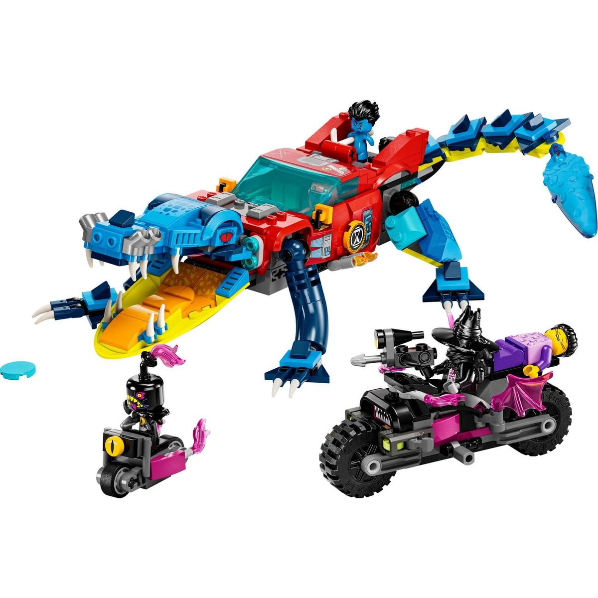 LEGO LEGO DREAMZzz 71458 La Voiture Crocodile, Jouet de Voiture 2-en-1, un Monster Truck