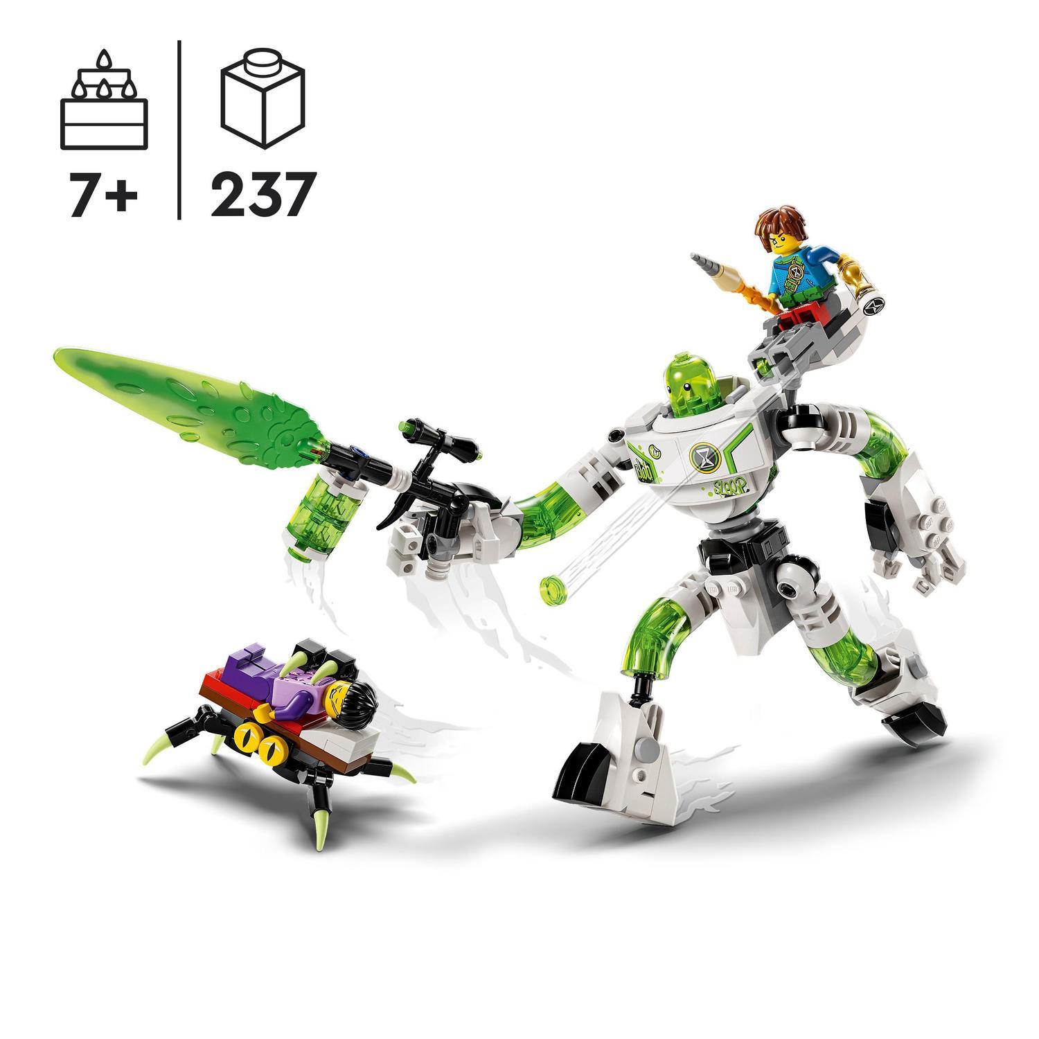 Voir la diapositive 3 : LEGO LEGO DREAMZzz 71454 Mateo et Z-Blob le Robot, Jouet avec Grande Figurine et Minifigurines Jayden