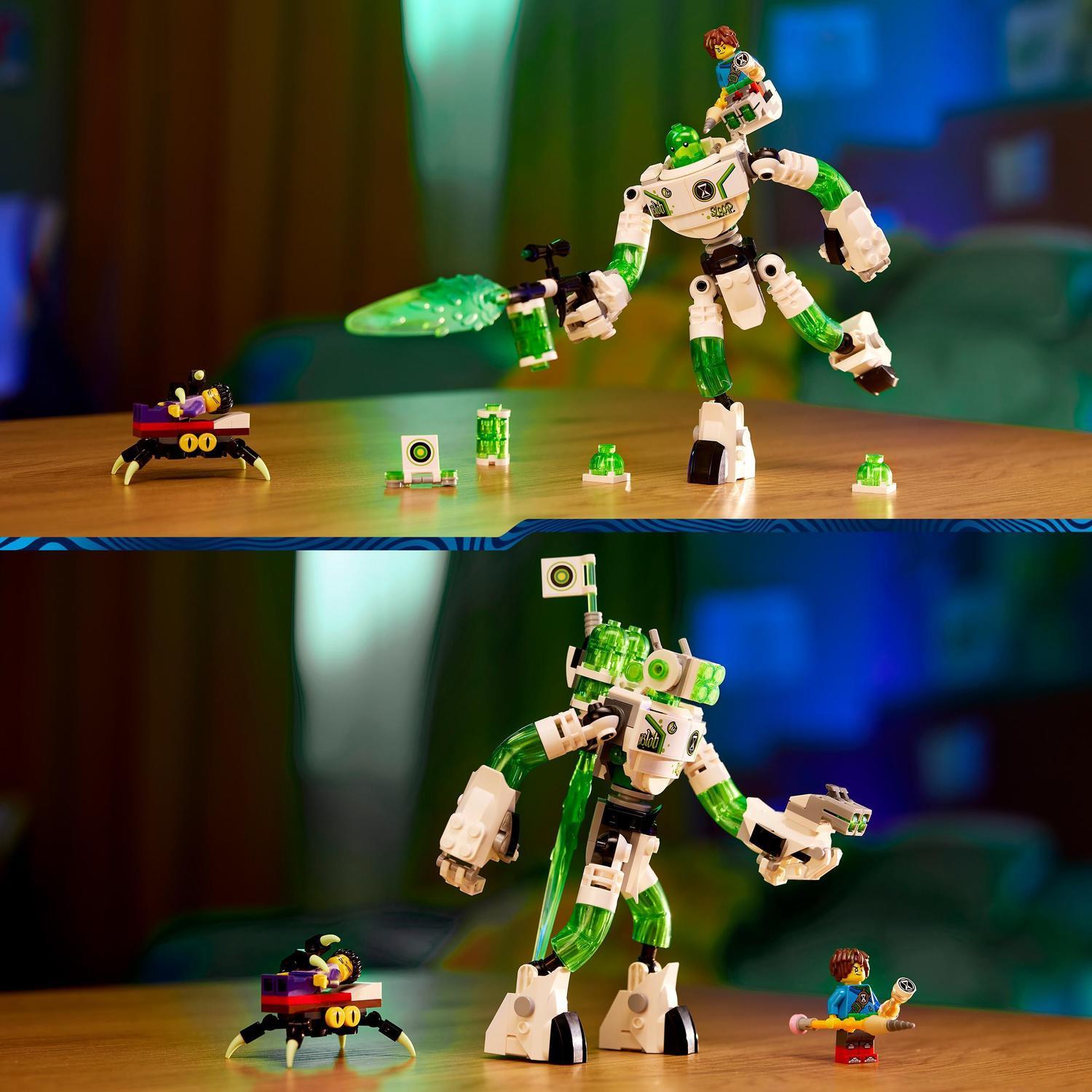 Voir la diapositive 6 : LEGO LEGO DREAMZzz 71454 Mateo et Z-Blob le Robot, Jouet avec Grande Figurine et Minifigurines Jayden