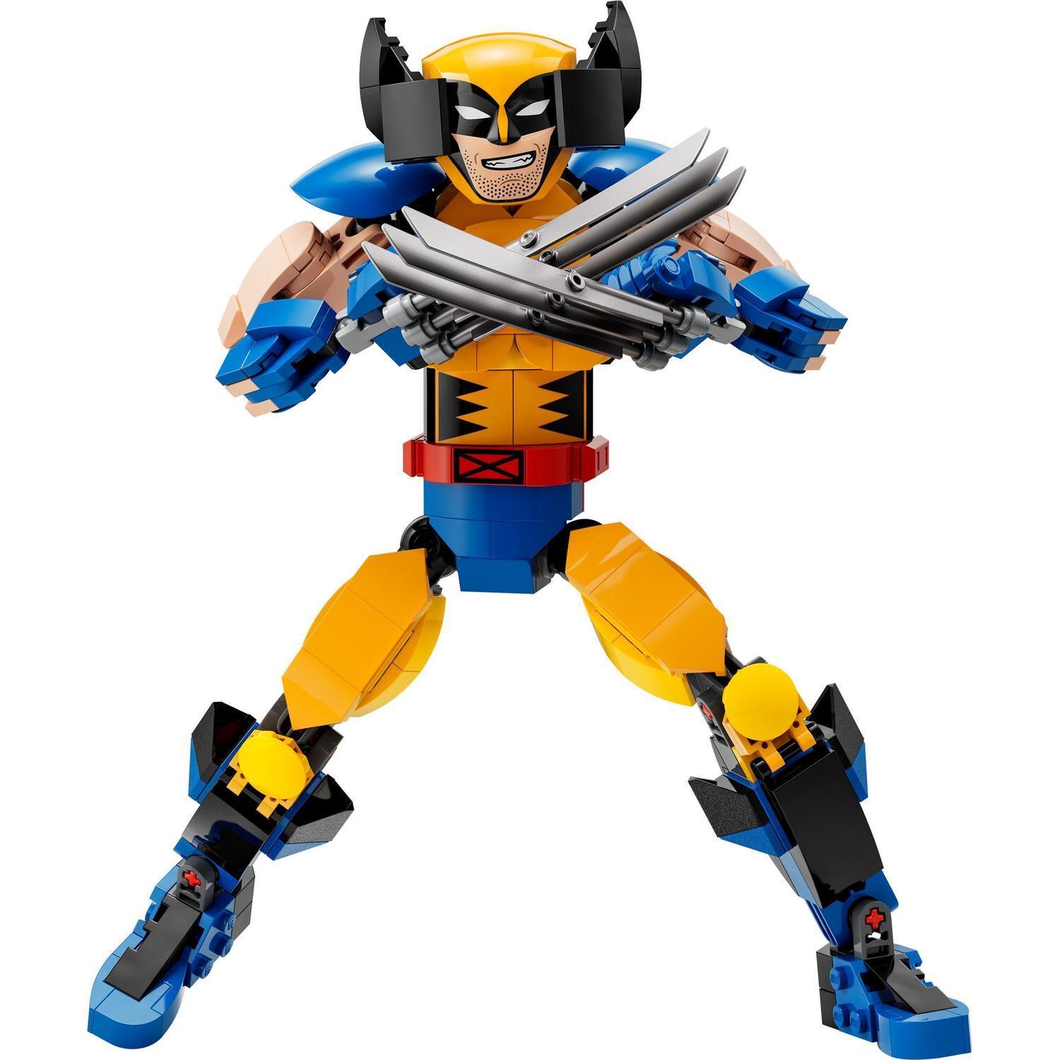Voir la diapositive 2 : LEGO MARVEL 76257 - La Figurine de Wolverine, Set X-Men avec 6 Éléments de Griffes, Jouet de Construction, Collection de Super-Héros Emblématiques