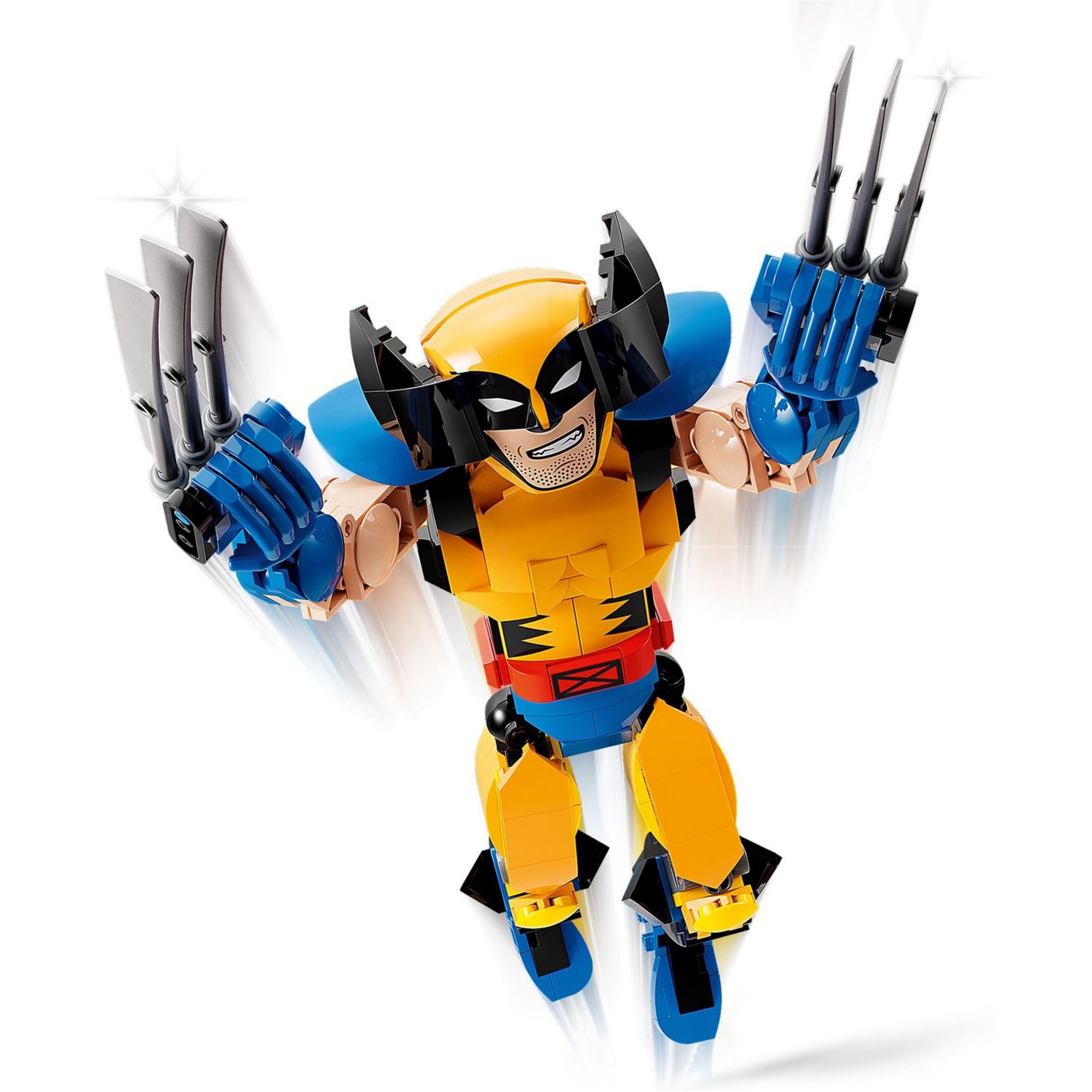 Voir la diapositive 6 : LEGO MARVEL 76257 - La Figurine de Wolverine, Set X-Men avec 6 Éléments de Griffes, Jouet de Construction, Collection de Super-Héros Emblématiques