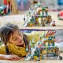 Voir la diapositive 3 : LEGO LEGO Friends 41756 Les Vacances au Ski, Set de Mini-Poupées Liann, Aron et Zac et Figurine Animale, Cadeau Noël