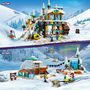 Voir la diapositive 4 : LEGO LEGO Friends 41756 Les Vacances au Ski, Set de Mini-Poupées Liann, Aron et Zac et Figurine Animale, Cadeau Noël