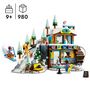 Voir la diapositive 7 : LEGO LEGO Friends 41756 Les Vacances au Ski, Set de Mini-Poupées Liann, Aron et Zac et Figurine Animale, Cadeau Noël