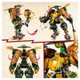 Voir la diapositive 6 : LEGO NINJAGO 71794 - L'Équipe de Robots des Ninjas Lloyd et Arin, Jouet de Ninja pour Enfants avec 2 Figurines Combinables et 5 Minifigurines