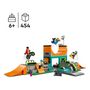 Voir la diapositive 7 : LEGO City 60364 - Le Skatepark Urbain, avec Vélo BMX, Skateboard, Trottinette, Rollers et 4 Minifigurines pour Réaliser des Stunts