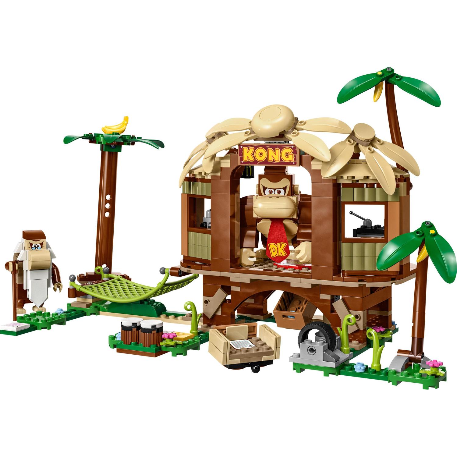 Voir la diapositive 8 : LEGO LEGO Super Mario 71424 Ensemble d'Extension La Cabane de Donkey Kong, Jouet à Combiner avec Pack de Démarrage