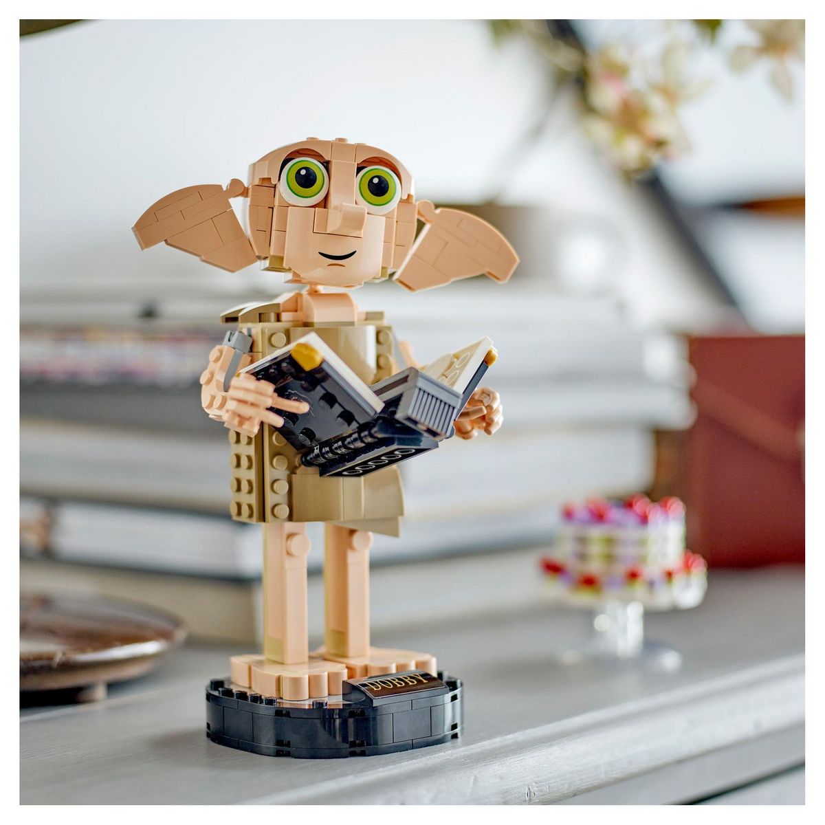 LEGO Harry Potter 76421 - Dobby l'Elfe de Maison, Jouet de Figurine et Accessoire de Décoration, Collection de Personnages