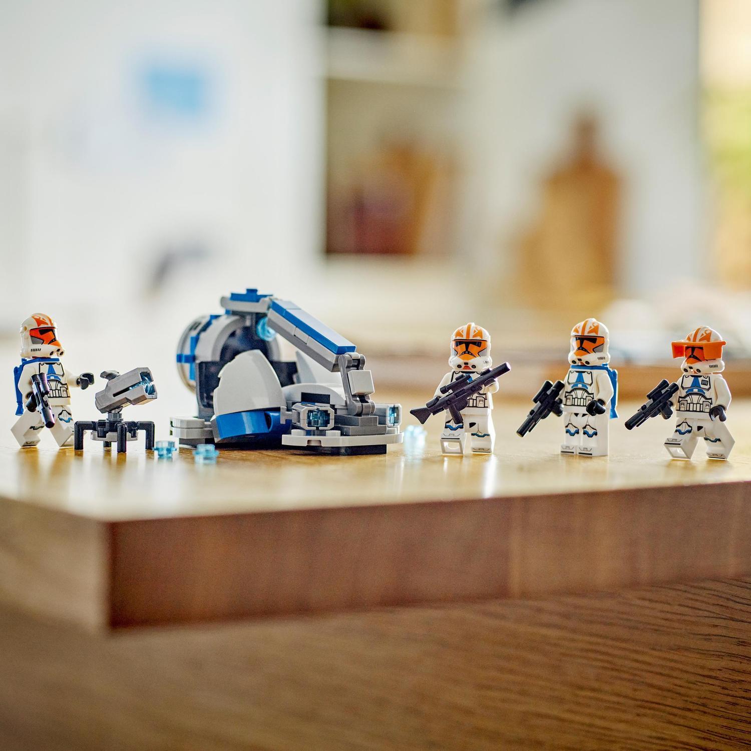 Voir la diapositive 6 : LEGO LEGO Star Wars 75359 Pack de Combat des Clone Troopers de la 332e Compagnie d'Ahsoka, Jouet avec Véhicule Speeder