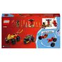 Voir la diapositive 2 : LEGO NINJAGO 71789 - Le Combat en Voiture et en Moto de Kai et Ras, Jouet Ninja de Course pour Enfants Dès 4 Ans avec 2 Minifigurines de la série TV L'ascension des Dragons