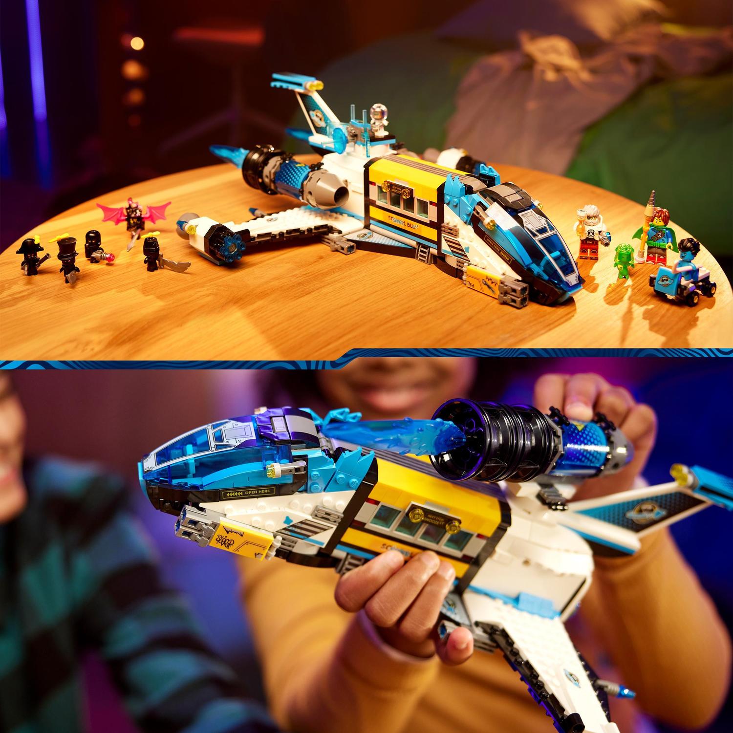 Voir la diapositive 4 : LEGO DREAMZzz 71460 - Le bus de l'espace de Mr OZ