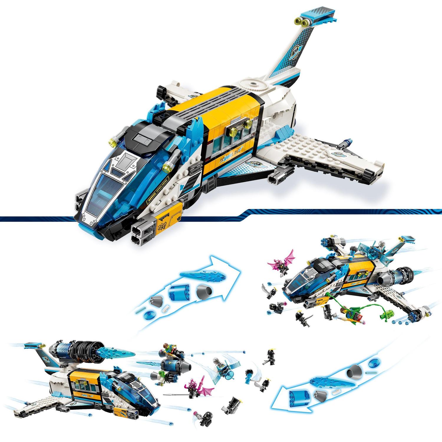 Voir la diapositive 6 : LEGO DREAMZzz 71460 - Le bus de l'espace de Mr OZ