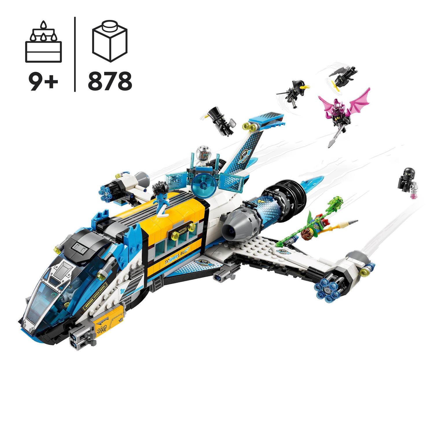 Voir la diapositive 7 : LEGO DREAMZzz 71460 - Le bus de l'espace de Mr OZ