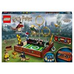 LEGO Harry Potter 76416 - La Malle de Quidditch, Jouet pour 1 Joueur ou 2 Joueurs avec Minifigurines Draco Malefoy, Cedric Diggory, Cho Chang et le Vif d'Or