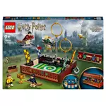 lego harry potter 76416 - la malle de quidditch, jouet pour 1 joueur ou 2 joueurs avec minifigurines draco malefoy, cedric diggory, cho chang et le vif d'or