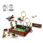 Voir la diapositive 7 : LEGO Harry Potter 76416 - La Malle de Quidditch, Jouet pour 1 Joueur ou 2 Joueurs avec Minifigurines Draco Malefoy, Cedric Diggory, Cho Chang et le Vif d'Or